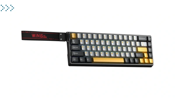 Клавиатуры AULA WIN68HE MAX Gray-Black-Orange Клавиатуры AULA WIN68HE MAX Gray-Black-Orange